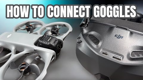 DJI Avata 360 - How To Bind Goggles and Controller
