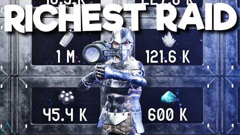 I Raided The Richest Hidden Base For Tek Bunker Loot In ARK PVP