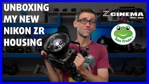Unboxing the Sea Frogs Nikon ZR Aluminum Underwater Housing 🤩