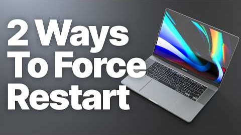 How to Force Restart a Mac (2 Easy Methods)