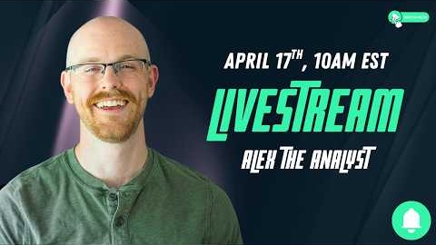 Alex The Analyst April Livestream!