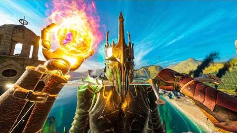 Taking Down The Dark Lord in Blade and Sorcery VR...