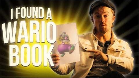 I Found My Lost WARIO BOOK From 20 Years Ago...