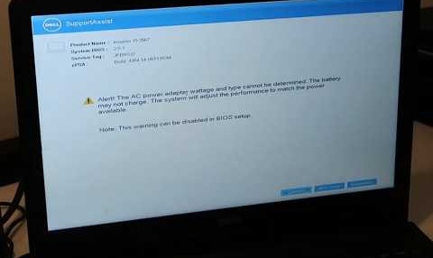 How To Fix Laptop Power Adapter Warning