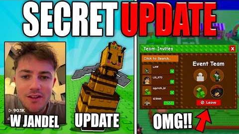 JANDEL FINALLY ADDS A LEAVE BUTTON! MOONLIT EVENT SOON? (Grow A Garden)