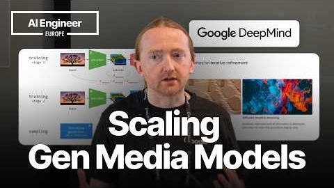Building Generative Image & Video models at Scale - Sander Dieleman (Veo and Nano Banana)