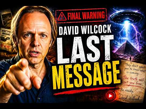 Before David Wilcock Disappeared… He Said This