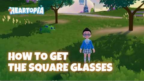 I Found It Free! How to Unlock Square Glasses Tutorial in Heartopia Fast