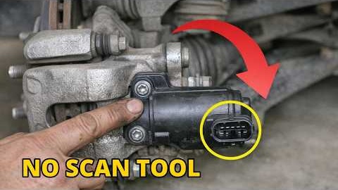 How to Retract Electronic Parking Brake Without a Scan Tool (DIY Fix)