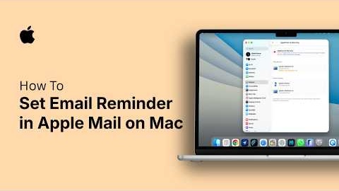 How to Set Email Reminder in Apple Mail on Mac