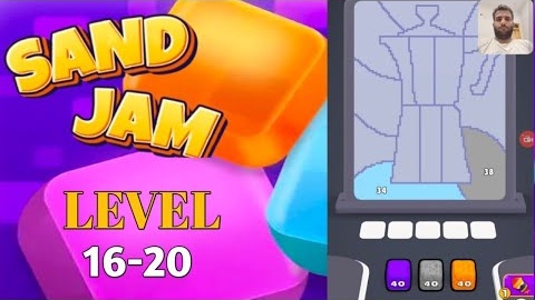 Sand Jam Level 16-20 Full Walkthrough Solution 