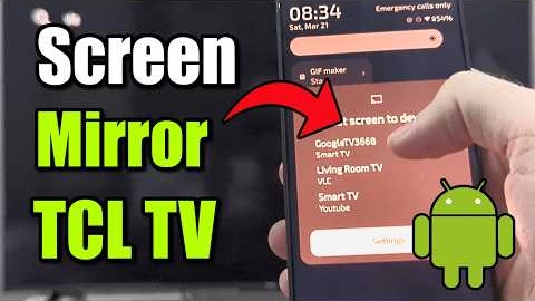 How to Screen Mirror Phone to TCL TV with Casting Button (Easy Method)