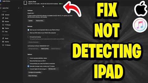 How To Fix iTunes Not Detecting iPad