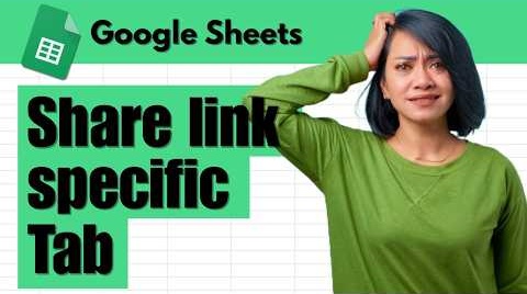 How to Share a Link to a Specific Tab in Google Sheets