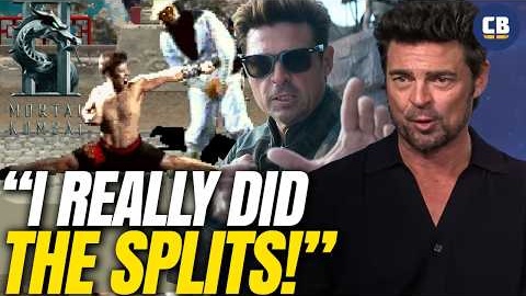 Karl Urban Did His Own Splits For Johnny Cage's Iconic Nutckracker! Mortal Kombat 2 Cast Interview