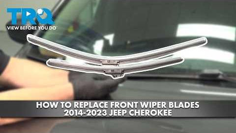 How to Replace Front Wiper Blades 2014-2023 Jeep Cherokee