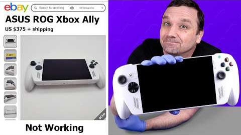 I Bought the FIRST Broken Xbox Handheld - Can I Fix it?