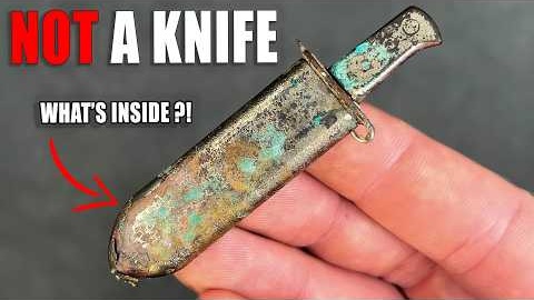 WW1 Mystery Artifact Restoration | Not a Knife… Rare Trench Lighter (1916)