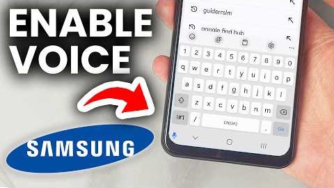 How To Enable Voice Input Speech To Text On Samsung Keyboard - Full Guide