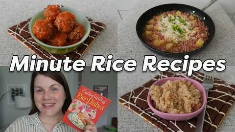 The EXCITING World of Rice Dishes! Forgotten 1950s Minute Rice Recipes