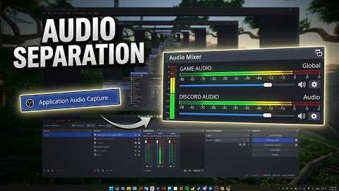 How To Separate Game Audio and Discord Audio in OBS (Quick and Easy)