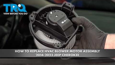 How to Replace HVAC Blower Motor Assembly 2014-2023 Jeep Cherokee