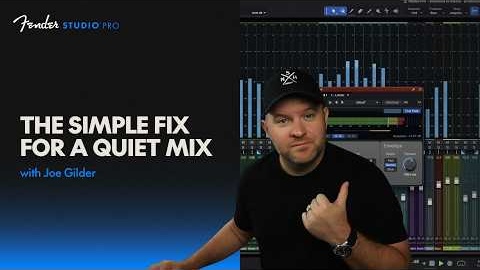This is How to Fix Your Quiet Mix | Fender Studio