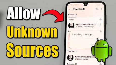how to allow apps from unknown sources android Phone (Easy Tutorial)