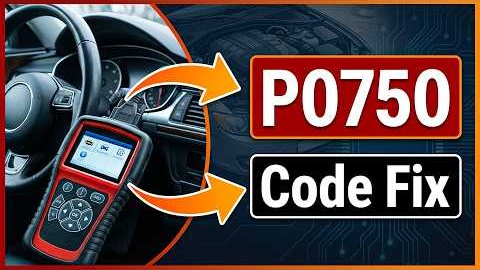How To Fix P0750 Code - Shift Solenoid A Malfunction Automatic Transmission Repair