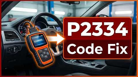 How To Fix P2334 Code - Ignition Coil L Primary Control Circuit High Voltage Repair