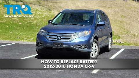 How to Replace Battery 2012-2016 Honda CR-V