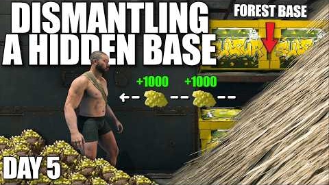 I Solo Online Raided this Clans Hidden Forest Base in Rust...