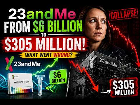 23andMe: From $6 Billion to $305 Million — What Went Wrong?