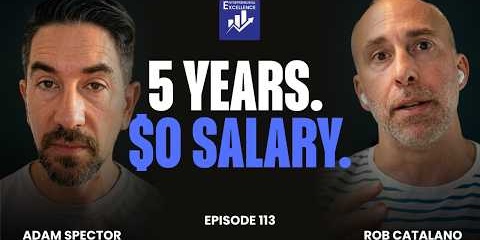 He Went 5 Years Without a Salary — Then Built Companies Worth Millions
