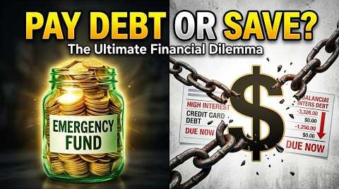 Pay Off Debt or Build an Emergency Fund First?