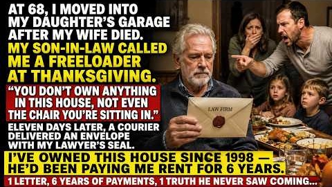 My Son-in-Law Called Me a Freeloader and My Daughter Asked Me to Leave Before Christmas...