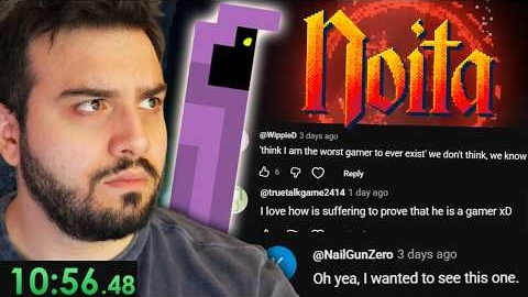 I Tried To Speedrun Noita BUT I have never played it
