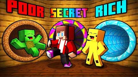 JJ vs Mikey vs Banana Kid: CHOOSE A RIGHT DOOR BATTLE in Minecraft...