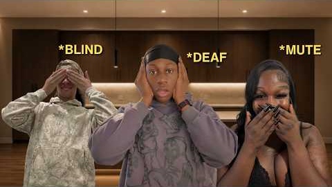 We Cooked Without Our 3 Senses Ft. Javon & Mitch